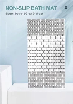 욕실 매트와 화장실